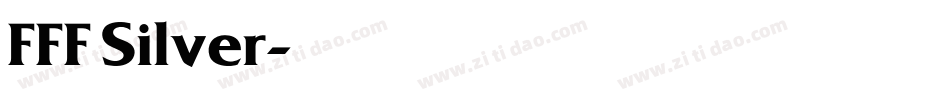 FFF Silver字体转换